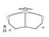 Brake Pad Set:357 698 151 A