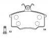 Plaquettes de frein Brake Pad Set:431 698 151 E