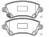 Plaquettes de frein Brake Pad Set:04465-02061