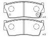 Pastillas de freno Brake Pad Set:55200-60810