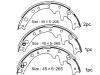 Brake Shoe Set:5-88455-003-0