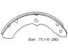 刹车蹄片 Brake Shoe Set:NR4037