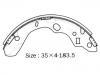 Kit mâchoire de frein Brake Shoe Set:NN3574