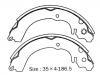 Zapata de freno Brake Shoe Set:26257-AA010