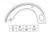 Brake Shoe Set Brake Shoe Set:K1246