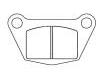 Plaquettes de frein Brake Pad Set:141346