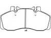 Plaquettes de frein Brake Pad Set:190 6298