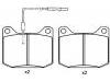 Plaquettes de frein Brake Pad Set:001 367 50 00