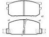 тормозная кладка Brake Pad Set:72519-1110