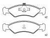 Plaquettes de frein Brake Pad Set:5 015 917