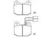 Plaquettes de frein Brake Pad Set:0060 719 983