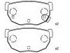 Plaquettes de frein Brake Pad Set:44060-01P90