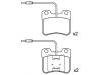 刹车片 Brake Pad Set:95 569 340