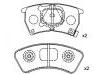 Plaquettes de frein Brake Pad Set:BG12-49-280