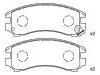 тормозная кладка Brake Pad Set:41060-58A86