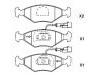 刹车片 Brake Pad Set:9 947 917