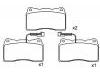 Pastillas de freno Brake Pad Set:9 948 030