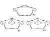 Bremsbelagsatz, Scheibenbremse Brake Pad Set:2 723 70