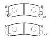 Plaquettes de frein Brake Pad Set:HF39-26-48ZA