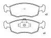 Bremsbelagsatz, Scheibenbremse Brake Pad Set:9 948 131