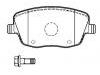 Bremsbelagsatz, Scheibenbremse Brake Pad Set:6Q0 698 151 A