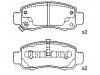 Plaquettes de frein Brake Pad Set:06450-S34-000