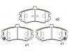 Bremsbelagsatz, Scheibenbremse Brake Pad Set:58101-2DA50