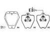 Brake Pad Set:441 698 151 G