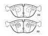 Pastillas de freno Brake Pad Set:34 11 6 761 246