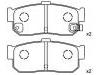 Plaquettes de frein Brake Pad Set:44060-31U92