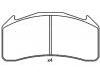 Bremsbelagsatz, Scheibenbremse Brake Pad Set:3 093 531