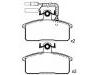 Plaquettes de frein Brake Pad Set:5 892 608