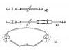 刹车片 Brake Pad Set:4252.15