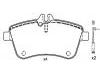 тормозная кладка Brake Pad Set:169 420 01 20