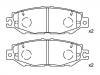 Brake Pad Set:04466-50060