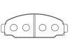 Bremsbelagsatz, Scheibenbremse Brake Pad Set:04465-25010