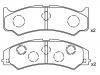 тормозная кладка Brake Pad Set:04491-87719