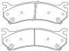 Bremsbelagsatz, Scheibenbremse Brake Pad Set:18026217