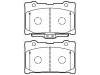 Bremsbelagsatz, Scheibenbremse Brake Pad Set:45022-SJA-010