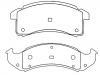 Bremsbelagsatz, Scheibenbremse Brake Pad Set:12510001