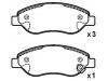 Pastillas de freno Brake Pad Set:16 05 355