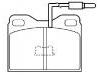 Bremsbelagsatz, Scheibenbremse Brake Pad Set:95588903