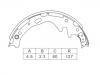 Zapata de freno Brake Shoe Set:K1173