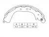 Bremsbackensatz Brake Shoe Set:K1190