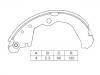 Zapata de freno Brake Shoe Set:K1195